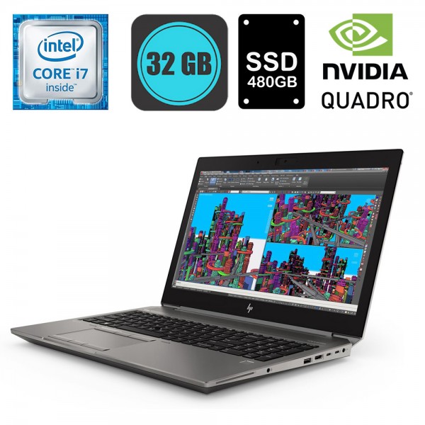 HP ZBook 15 G6 - Core i7, 32GB DDR4, 500GB SSD, T2000 HP ZBook 15 G6 - Core i7, 32GB DDR4, 500GB SSD, T2000